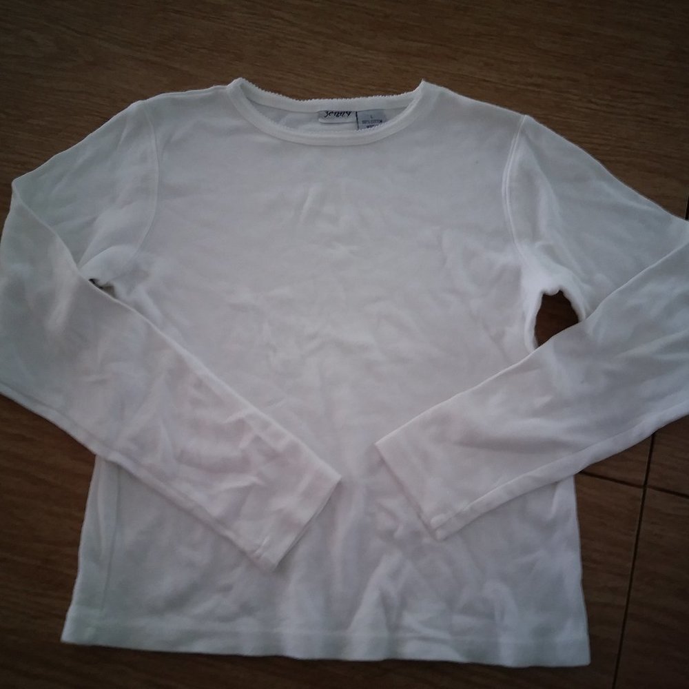 Jenny Girls White T